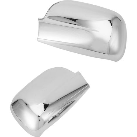 Paire de coques rétroviseurs extérieurs chromées argent pour porte latérale CR-V 2003-2005, étanches et résistantes à la chaleur, capot de protection anti-intempéries (1/5)