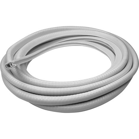Protection Portière Voiture Universel Longueur 4m Protecteur Bord sans Colle en Forme de U Protection, Blanc (1/4)
