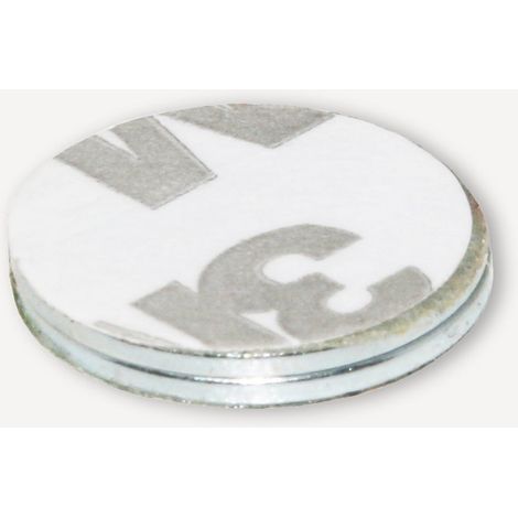 Magna-C Neodym-Scheibenmagnete Ø15x1mm selbstklebend (1/4)