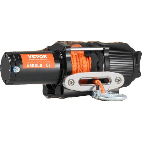Treuil Électrique, Capacité de 4500 lbs, Télécommande Sans Fil et Filaire, 4500lbs (1/2)