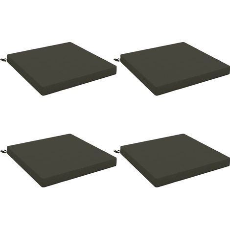 Coussins de siège 4 pièces SOEST 4 pc 100 % polyester vidaXL