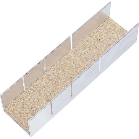Boîte à Onglets Aluminium 245 x 65 x 55 mm - Légère et Résistante - Organisation Pratique, Pro - D-Work (1/5)
