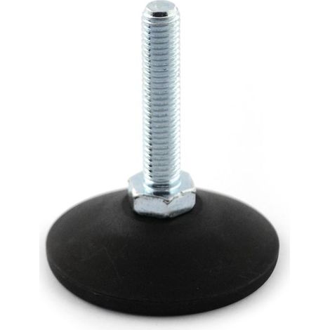 PIEDINO REGOLABILE ACCIAIO ZINCATO MA10 X D 50 MM 50 PZ (1/2)