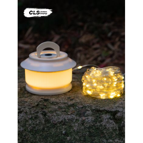 Guirlande lumineuse LED, 20 m, rechargeable, pour la décoration intérieure, les fêtes, le jardin et les événements, design pratique.-AquaForge (1/4)