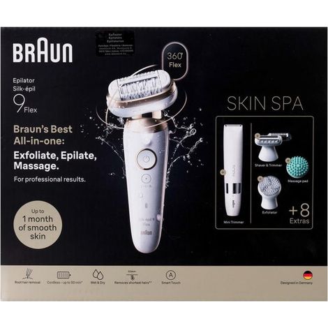 Depiladora 3D Braun SES9-481