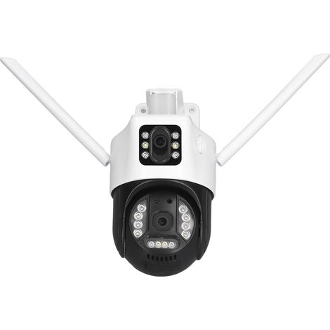Caméra de surveillance Wi-Fi 3MP à 2 canaux (2304 x 1296 pixels) avec support et vision nocturne couleur (1/5)