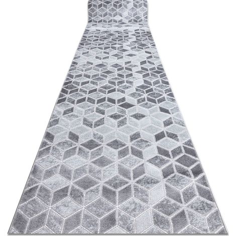 Alfombra YOYO GD50 gris / blanco - Osito para niños, estructural, sensorial Flecos grey 140x190 cm (1/5)