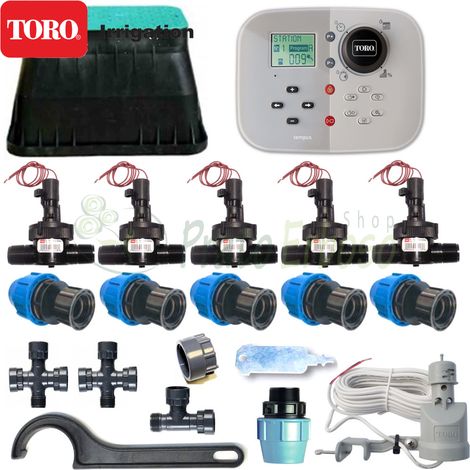 Kit irrigazione Toro Tempus a 5 zone 24V