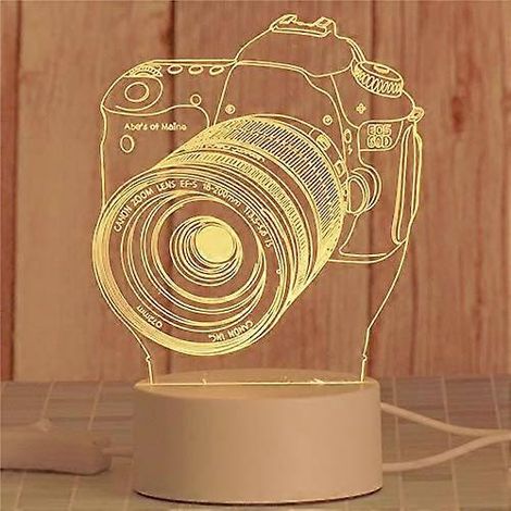 Veilleuse LED pour chambre à coucher - Lampe de chevet en forme d'animal mignon, design électronique créatif, couleurs et tailles variées
