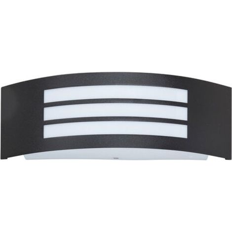 Außen-Wandleuchte Wandlampe Außenleuchte E27 IP44 Weiß Metall H 31,8 cm (1/5)