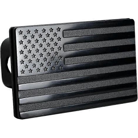 Anhängerkupplungsabdeckung mit amerikanischer Flagge – Metall-Anhängerkupplungsabdeckung mit USA-Flagge – Patriotische Flaggen-Stecker-Anhängerkupplungsabdeckung (passend für (1/5)