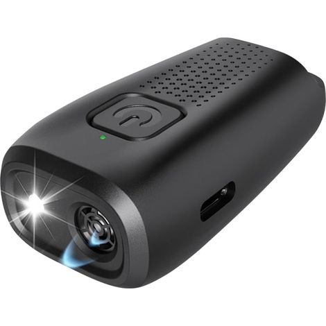 Dispositif anti-aboiement, bouclier anti-aboiement avec LED clignotante, dispositifs dissuasif à ultrasons pour chien pour intérieur et extérieur, niveaux de fréquence humanisés et sûrs (1/5)