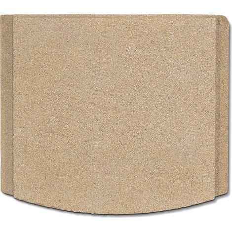 Déflecteur en bas pour poêles à cheminée Eden de Fireplace - vermiculite - dimensions d'encastrement parfaitement adaptées (1/4)