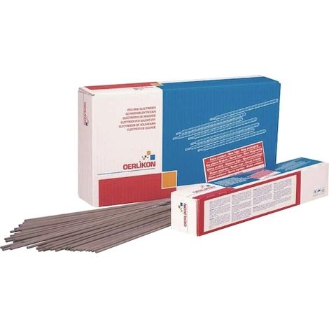 Electrodes arc basiques 7018S - Ø 3,2mm (etui de 120 pieces) - Oerlikon