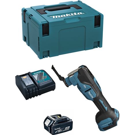 Multi-Herramienta MAKITA DTM53RTJ1 (1 x 5,0 Ah + DC18RC + MAKPAC 3) (1/5)
