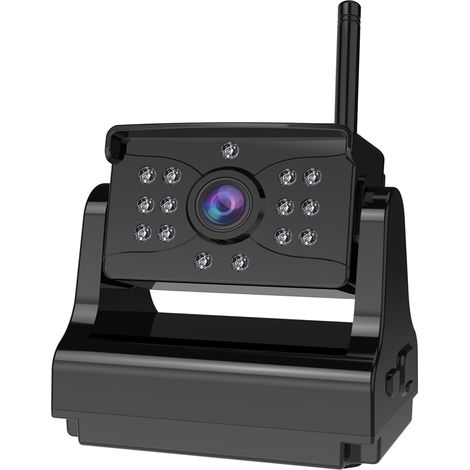 Caméra de recul sans fil pour attelage de remorque, camion, petit camping-car et caravane, HD 1080p, fixation magnétique, connexion à application mobile (1/5)