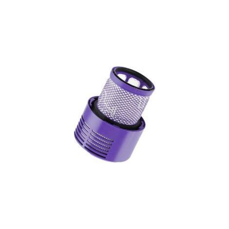 Waschbarer und wiederverwendbarer Dyson V10 SV12 Filter. Der Dyson V10 Filter wehrt Feinstaub, Staub, Pollen und Bakterien effektiv ab. (1/5)
