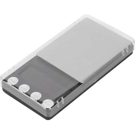 Balance de précision numérique portable pour bijoux, mini balance électronique de haute précision (500 g, 0,1 g).-AquaForge (1/5)