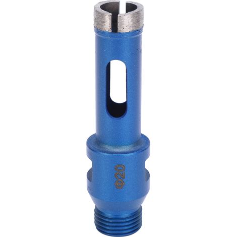 Foret diamanté 20 mm, filetage 1/2 BSP, pour percer la céramique, le carrelage, le marbre, le granit et le quartz - Outils de quincaillerie (1/5)