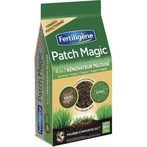 Fertilizante para césped Fertiligene patch magic 7 kg germinación rápida (1/2)