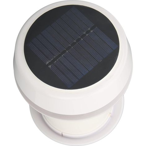 Ventilateur D'extraction de Toit de Camping-car, Silencieux, à énergie Solaire, pour Camping-cars, Caravanes, Navires [noir] (1/5)