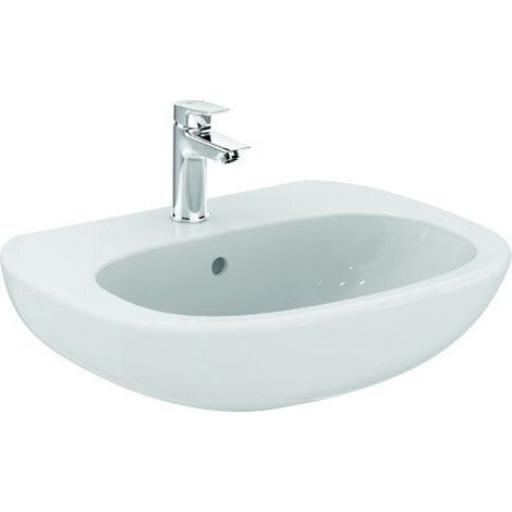 IDEAL STANDARD - TESI LAVABO DA 600 MM. CON FORO CENTRALE T351401 (1/4)