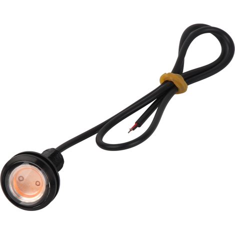 Feu de recul LED Eagle Eye 23 mm rouge étanche 9 W, adapté aux voitures et aux motos. (1/5)