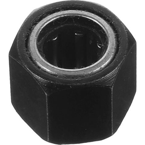 Racing HSP R025 Einweglager mit Sechskantmutter für 1/10 12mm VX Nitro-Motor, Ersatzteile für 1/10 RC-Modelle – Schwarz (1/4)