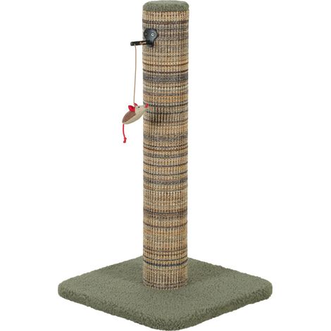 Poteau à griffer Boréal M vert H 70 cm pour chat - zolux
