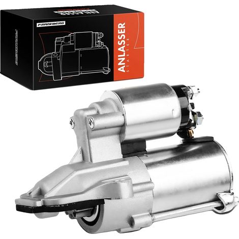 Motorino di avviamento, in metallo di alta qualità, di dimensioni standard, compatibile con diversi modelli Ford, prestazioni di avviamento affidabili, conforme agli standard di qualità del settore. (1/5)