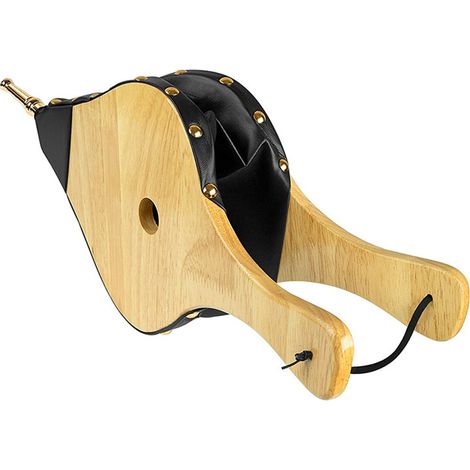 Soufflets de cheminée en bois de 17 po x 7,5 po, soufflets d'air en bois - kaki (1/3)