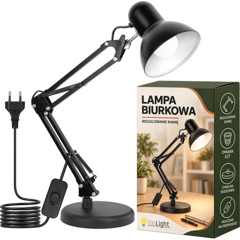 Toolight Desk Lamp Jnh042-1td Black (1/5)