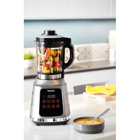 Tefal Ultrablend Boost Vacuum BL985A31 negro 1300W 2L (1/5)