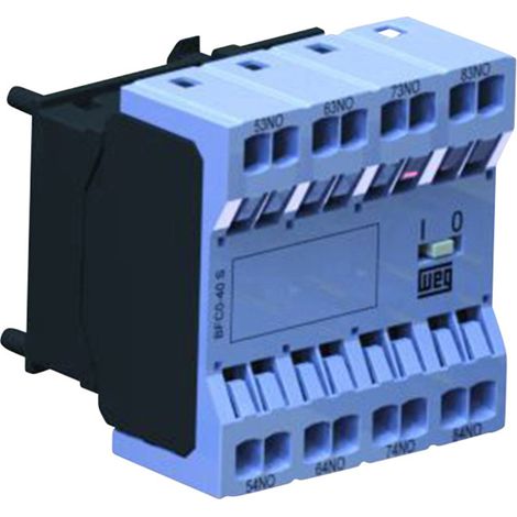 WEG BFC0-31S Hilfsschalterblock Passend für Marke (Relais): Weg 1 St.