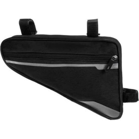 Borsa da telaio triangolare universale impermeabile per mountain bike e ciclismo - Ideale per trasportare e riporre smartphone, attrezzi per riparazioni, occhiali e altro ancora - Grande capacità (1/4)