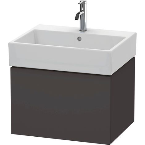 Duravit L-Cube Waschtischunterbau wandhängend, 1 Auszug,