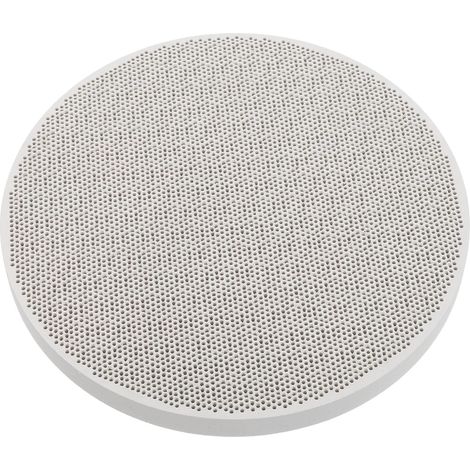 Plaque souder ronde en quartz beige motif nid dabeille pour (1/5)