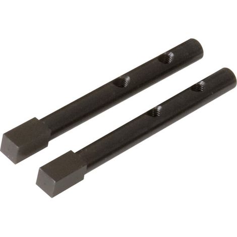 Adaptateur carré, 6 mm, brunie KS Tools 2 pièces