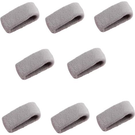 Lot de 8 Clips de Couette antidérapants améliorés pour Maintenir la Couette en Place, Support de Fixation sans épingles (Gris) (1/4)