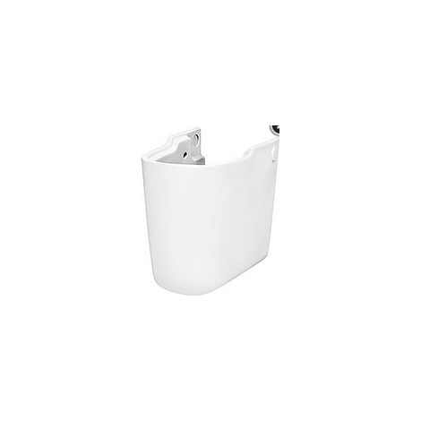 Geberit M100 Halbsäule inklusive Bef. für Waschtisch weiß (1/4)