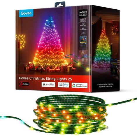 Govee H80C4 Tira de luz inteligente Wi-Fi/Bluetooth 15 W (1/5)