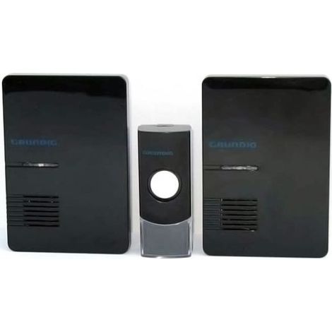 Grundig Draadloze Deurbel avec 2 Ontvangers Noir (1/5)