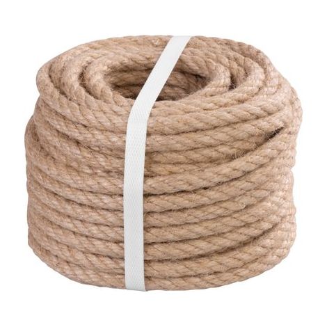 Seil Strend Pro Premium, Jute, natürlich, 10 mm, gedreht, L-20 m
