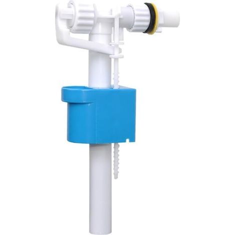 Plastique G1/2 Chasse d'eau entrée latérale Valve de remplissage d'arrivée, pièces de rechange de toilettes - 26 cm