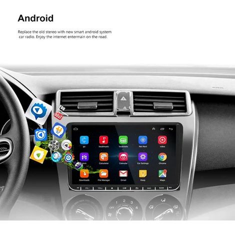 RNS 510 Autoradio mit Navigation für VW Seat Skoda 9 - Android-kompatibel