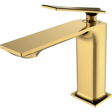 Aspira II Gold Niedrigwaschtischarmatur Besco (1/4)