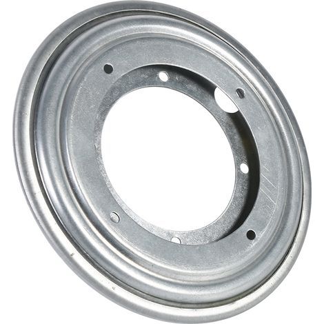 Hochleistungs-Drehteller aus verzinktem Stahlblech mit Kugellager und drehbarer Schwenkplatte (5,5 Zoll, Silber) (1/5)