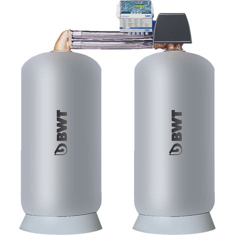BWT Addolcitore acqua potabile Rondomat Duo 10 DN50, 10 m3/h, omologato DVGW, 11154
