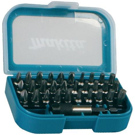 Jeu d'accessoires de tournevis Makita 31 unités