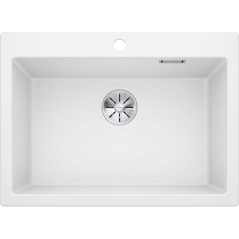 Blanco Pleon 8 - Lavello in silgranit, 70x51 cm, bianco 523047 (1/3)